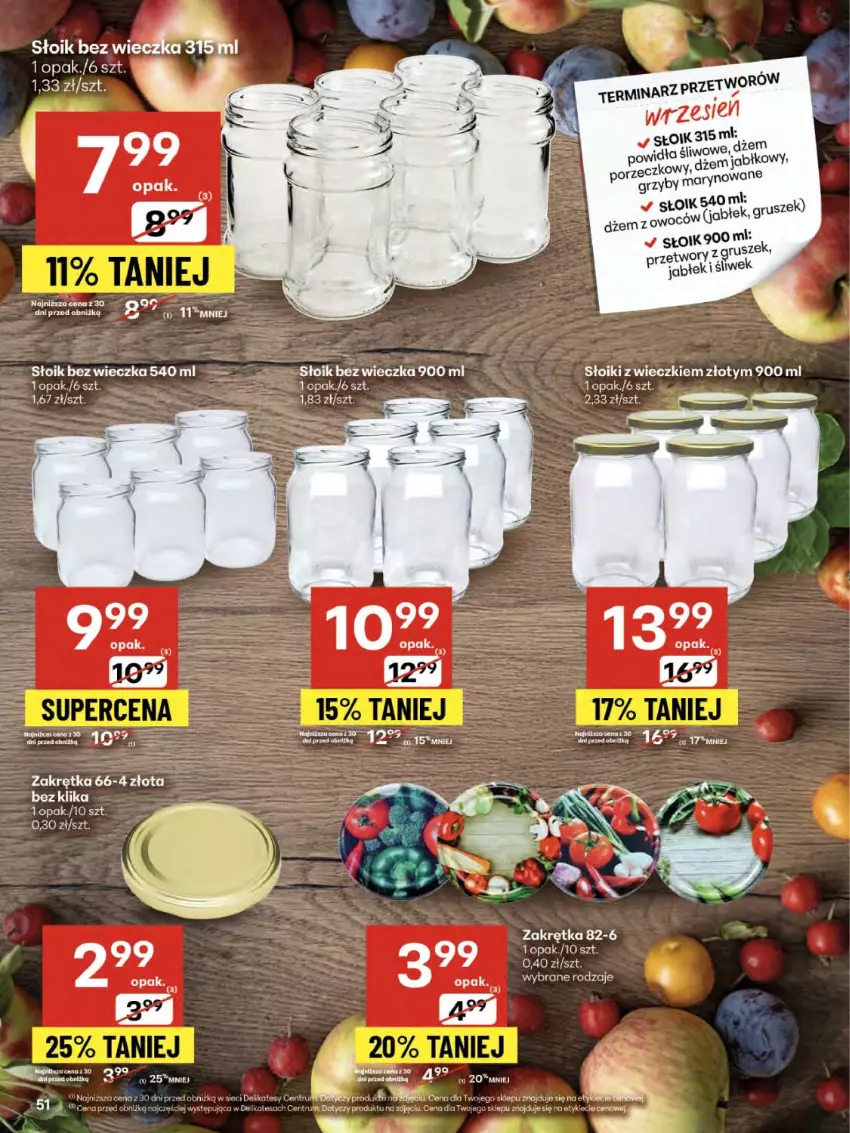 Gazetka promocyjna Delikatesy Centrum - Franczyza DC34 Czwartek - ważna 21.08 do 27.08.2025 - strona 51 - produkty: Dżem