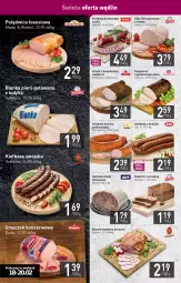 Gazetka promocyjna Stokrotka - Supermarket - Gazetka - ważna od 24.02 do 24.02.2021 - strona 4 - produkty: Piec, Polędwica, Sos, Sok, Ser, Sokołów, Kiełbasa krakowska, Pasztet, Karp, Salceson, Duda, Kiełbasa krucha, Schab z kaszubskiej wędzarni, Boczek, Kabanos, Kiełbasa, Olewnik, Bianka, NOWAK, HP