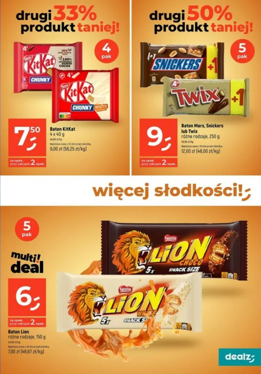 Gazetka promocyjna Dealz - ważna 05.10 do 11.10.2023 - strona 3 - produkty: Baton