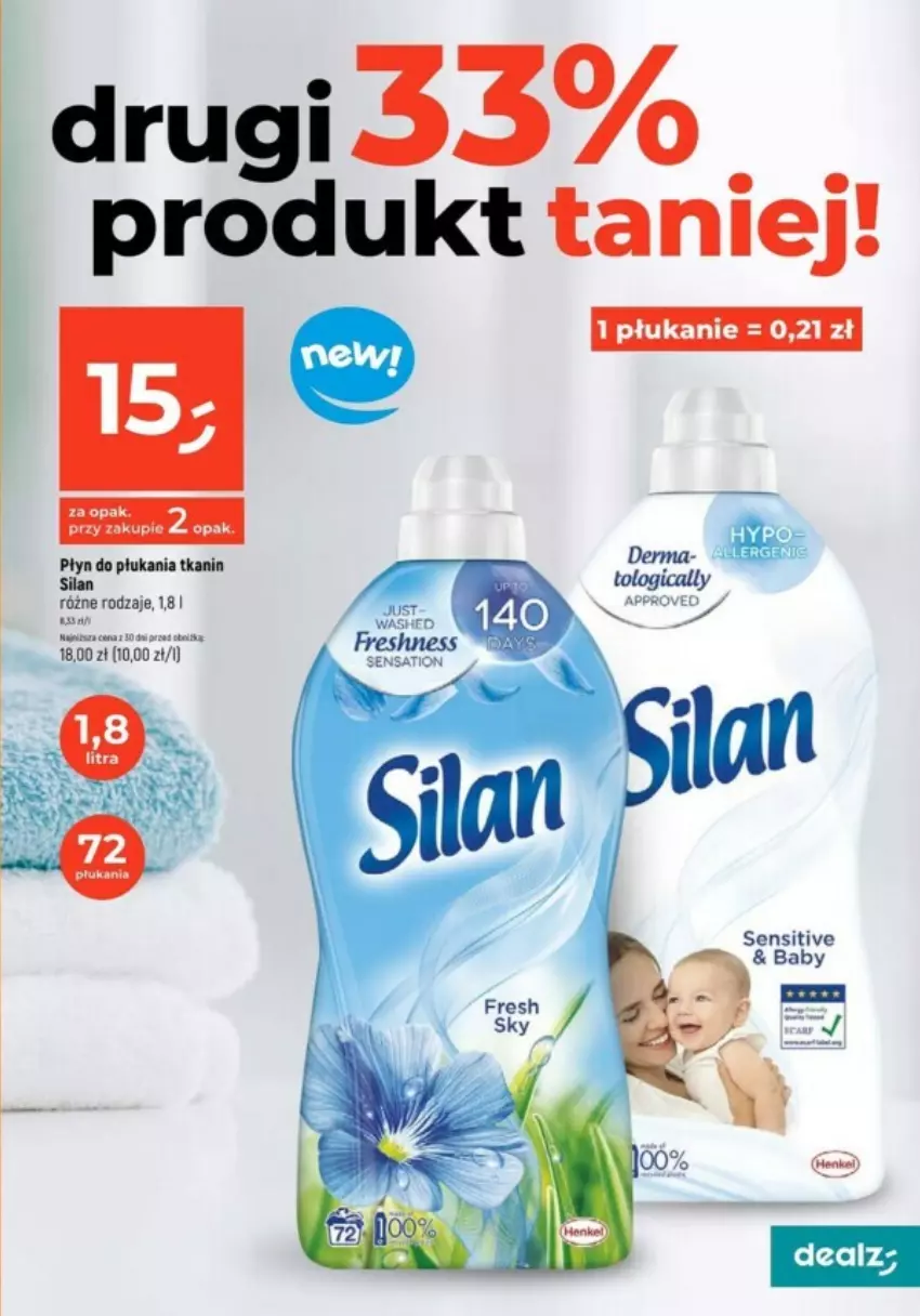 Gazetka promocyjna Dealz - ważna 05.10 do 11.10.2023 - strona 9 - produkty: Płyn do płukania, Silan