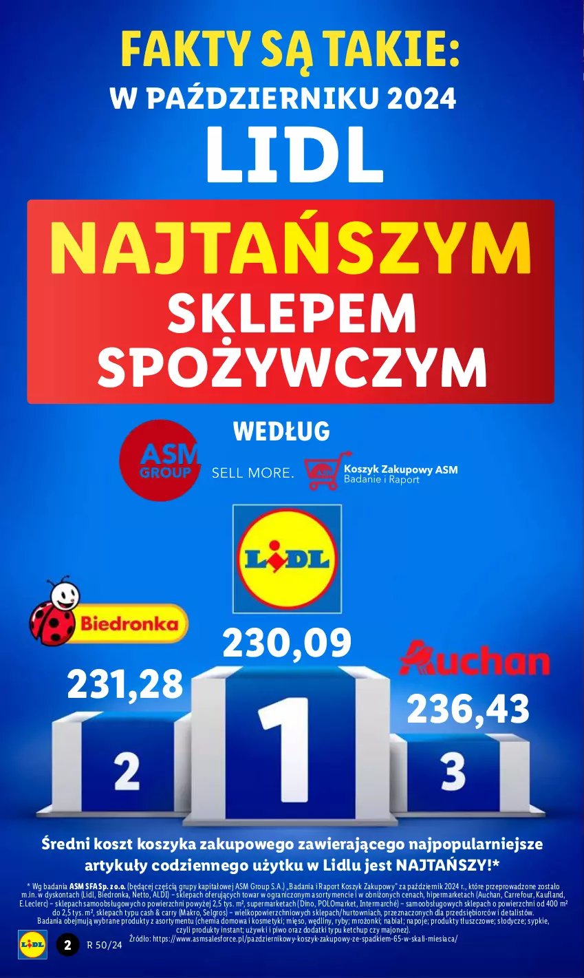 Gazetka promocyjna Lidl - GAZETKA - ważna 09.12 do 15.12.2024 - strona 2 - produkty: Dron, Fa, Gra, Ketchup, Kosz, LG, Majonez, Mięso, Napoje, Piwo, Por