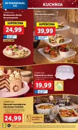 Gazetka promocyjna Lidl - GAZETKA - Gazetka - ważna od 15.12 do 15.12.2024 - strona 12 - produkty: Ser, Por, Ivar, Kuchnia, Pojemnik, Tera, Talerz, Pojemnik na ciasto, Muffiny, Naczynie żaroodporne