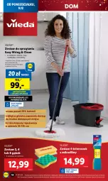 Gazetka promocyjna Lidl - GAZETKA - Gazetka - ważna od 15.12 do 15.12.2024 - strona 20 - produkty: Teleskop, Mop, Vileda, Wiadro