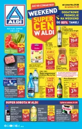 Gazetka promocyjna Aldi - Oferta weekendowa - Gazetka - ważna od 31.05 do 31.05.2025 - strona 1 - produkty: Piwa, Piwo, Mięso mielone, Nescafé, Mięso mielone z łopatki wieprzowej, Ser, Gin, Gra, 7up, Hofburger, Papier, Bell, Mięsne specjały, Mirinda, Kawa, Papier toaletowy, LANA, Pepsi, Burger, Syrop, Olej rzepakowy, Woda niegazowana, Oliwa z oliwek, Bella, Arbuz, Woda, Masło, Olej, Mięso