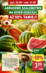 Gazetka promocyjna Aldi - Oferta weekendowa - Gazetka - ważna od 31.05 do 31.05.2025 - strona 10 - produkty: Kosz, Dzieci, Arbuz, Fa