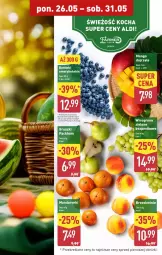 Gazetka promocyjna Aldi - Oferta weekendowa - Gazetka - ważna od 31.05 do 31.05.2025 - strona 11 - produkty: Mandarynki, Koc, Gruszki, Brzoskwinie, Mango