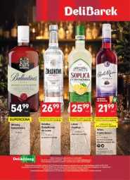 Gazetka promocyjna Delikatesy Centrum - Delibarek DC36-DC37 - Gazetka - ważna od 16.09 do 16.09.2026 - strona 1 - produkty: Ser, Rum, Rama, Soplica, Tran, Whisky, Ballantine's, Wino, Carlo Rossi, Likier