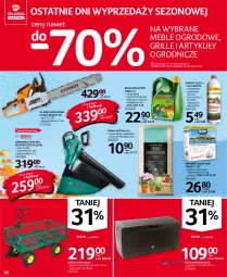 Gazetka promocyjna Selgros - Oferta przemysłowa - Gazetka - ważna od 01.09 do 01.09.2021 - strona 30 - produkty: Odkurzacz, Mus, Gra, Biohumus, Pojemnik, Storczyk, Torba, Wózek, Odkurzacz do liści, Grill, Meble