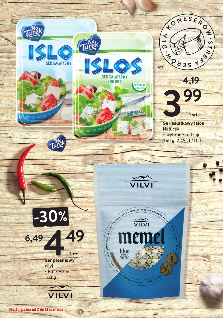 Gazetka promocyjna Intermarche - Strefa Koneserów - ważna 02.06 do 13.06.2022 - strona 2 - produkty: Camembert, Fa, Mozzarella, NaTurek, Ricotta, Rust, Sałat, Ser, Ser pleśniowy