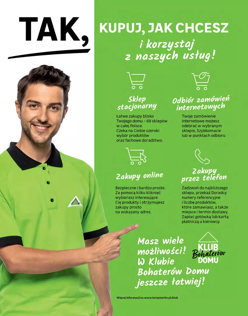 Gazetka promocyjna Leroy Merlin - Katalog Projekty 2021 - ważna 01.06 do 30.09.2021 - strona 2 - produkty: Dres, Fa, JBL, Piec, Telefon