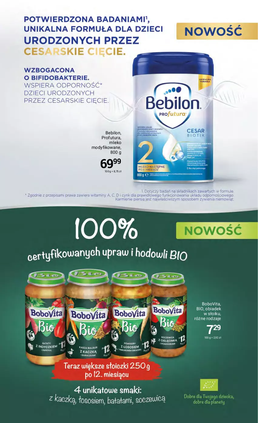 Gazetka promocyjna Rossmann - ważna 20.04 do 04.05.2022 - strona 21 - produkty: BEBILON, BoboVita, Mleko, Mleko modyfikowane