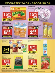 Gazetka promocyjna Delikatesy Centrum - Franczyza DC17 Czwartek - Gazetka - ważna od 30.04 do 30.04.2025 - strona 40 - produkty: Rum, Kaktus, Kisiel, Dron, Lody, Dr. Oetker, Galaretka, Algida, Gala, Budyń, LG
