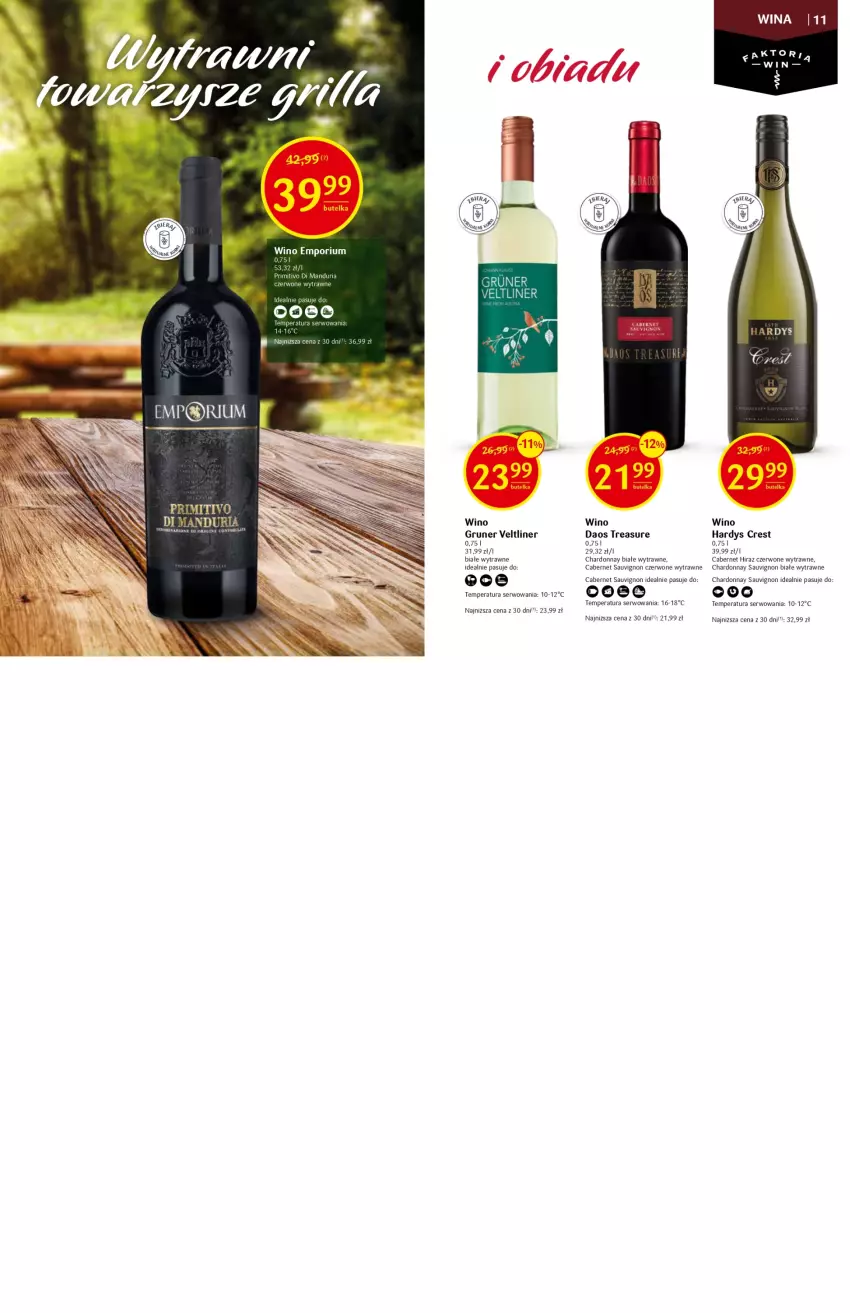 Gazetka promocyjna Delikatesy Centrum - DeliBarek DC16/DC17 - ważna 27.04 do 10.05.2023 - strona 6 - produkty: Cabernet Sauvignon, Chardonnay, Por, Ser, Wino