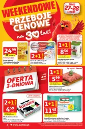 Gazetka promocyjna Auchan - Gazetka 30 Lat Supermarket Auchan - Gazetka - ważna od 04.03 do 04.03.2026 - strona 2 - produkty: Piwo, Tchibo, Mięso mielone z szynki, Mięso mielone, Gin, Gra, Ręcznik kuchenny, Kasztelan, Kawa mielona, Pasta do zębów, Kawa, Ręcznik, Rolki, Colgate, Masło, Mięso, LG, Fa