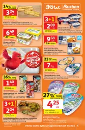 Gazetka promocyjna Auchan - Gazetka 30 Lat Supermarket Auchan - Gazetka - ważna od 04.03 do 04.03.2026 - strona 5 - produkty: Sos, Ser, Mleko smakowe, Stek, Paluszki rybne, Margaryna, Dzieci, Fanta, Deser, Flora, Szpinak, Mleko, Fa