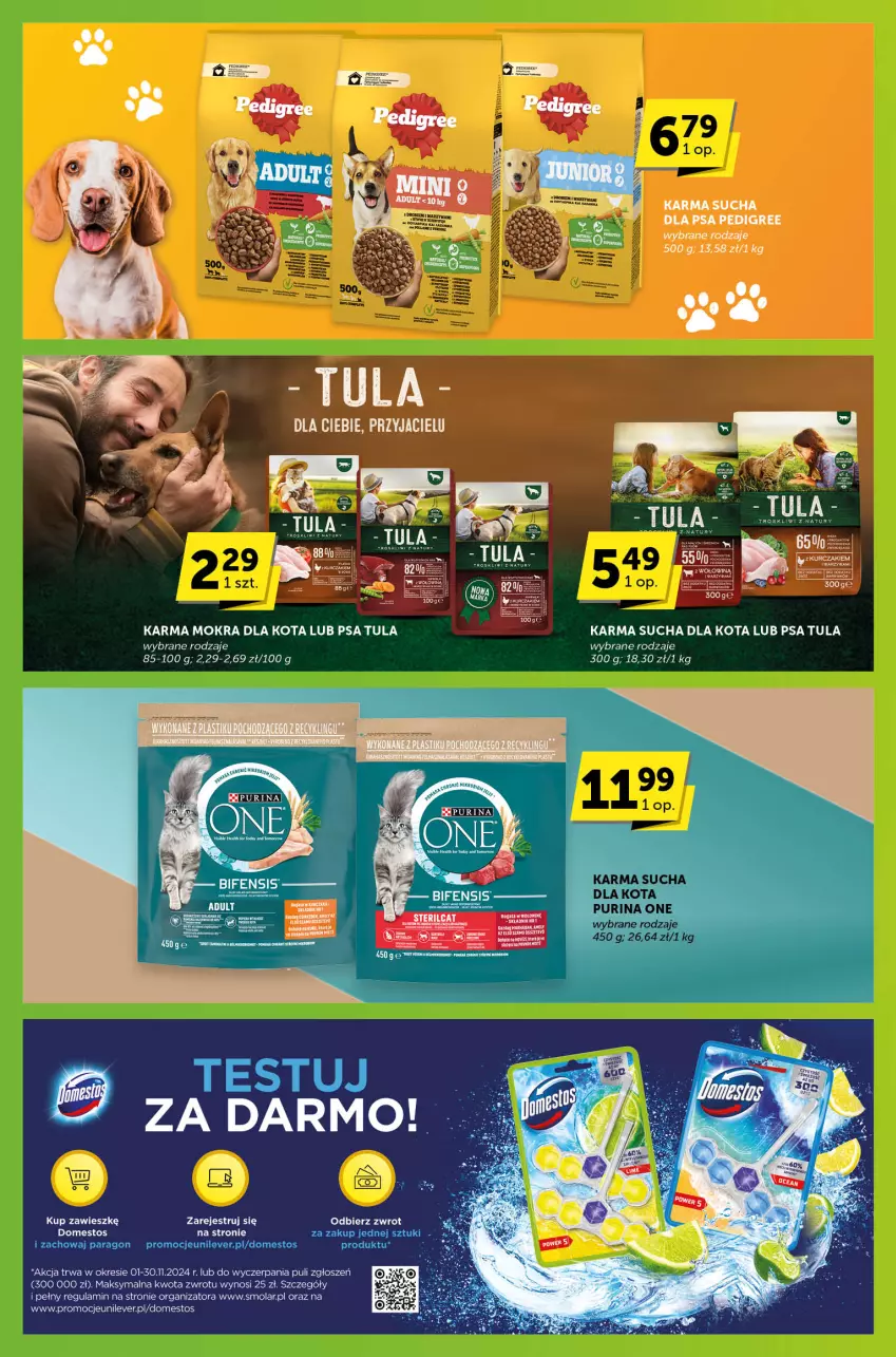 Gazetka promocyjna ABC - ważna 31.10 do 12.11.2024 - strona 7 - produkty: Domestos, Mola, Pedigree