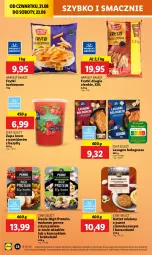 Gazetka promocyjna Lidl - GAZETKA - Gazetka - ważna od 23.08 do 23.08.2025 - strona 32 - produkty: Kurczak, Makaron, Sos, Pur, Zupa, Penne, Kotlet, Lasagne bolognese, Bazyl, Lasagne, Frytki