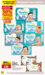Gazetka promocyjna Lidl - GAZETKA - Gazetka - ważna od 23.08 do 23.08.2025 - strona 50 - produkty: Pampers, Wełna, Chusteczki, Dzieci