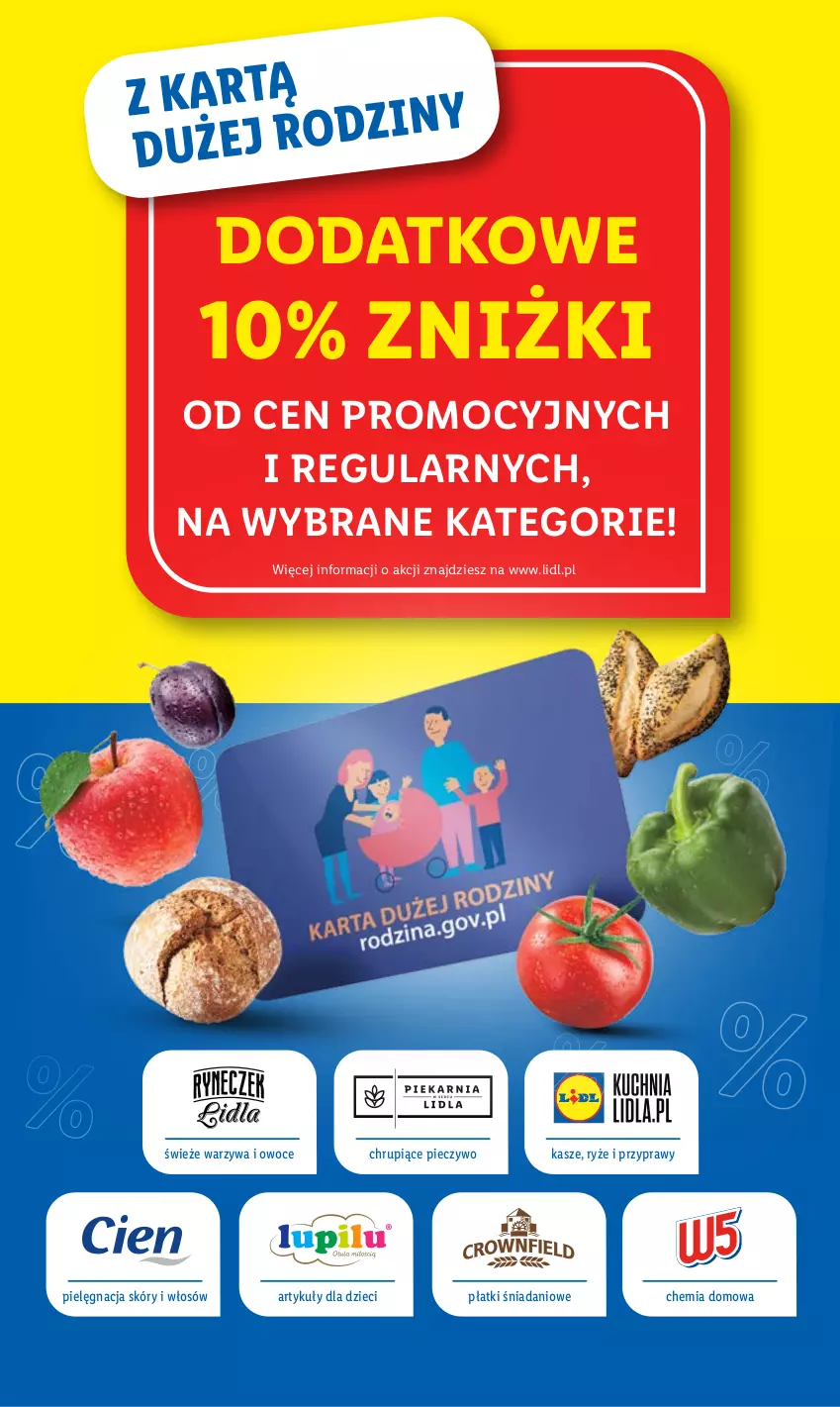 Gazetka promocyjna Lidl - GAZETKA - ważna 09.01 do 11.01.2023 - strona 16 - produkty: Danio, Dzieci, Owoce, Piec, Pieczywo, Pielęgnacja skóry, Przyprawy, Ryż, Warzywa, Warzywa i owoce