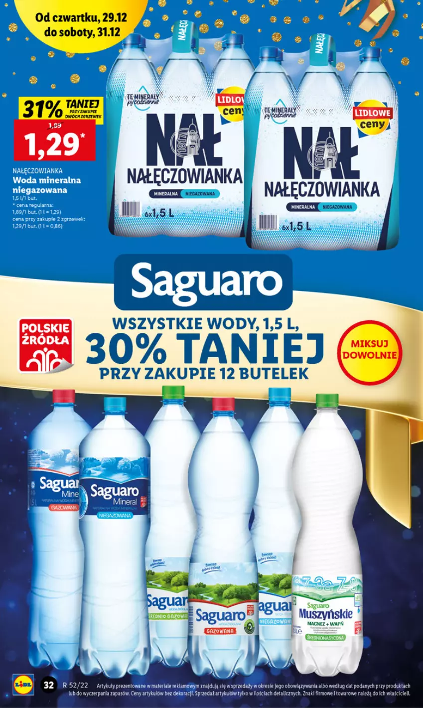 Gazetka promocyjna Lidl - GAZETKA - ważna 29.12 do 31.12.2022 - strona 34 - produkty: Magnez, Nałęczowianka