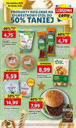 Gazetka promocyjna Lidl - GAZETKA - Gazetka - ważna od 31.12 do 31.12.2022 - strona 24 - produkty: Hummus, Mus, Stół, Vegangurt, Tarczyński, Burger, Kabanos, Roślinny burger