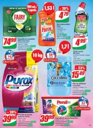 Gazetka promocyjna Dino - Gazetka 41 / 2024 - Gazetka - ważna od 15.10 do 15.10.2024 - strona 63 - produkty: Pur, Coccolino, Proszek do prania, Persil, Kret, Lovi, Płyn do płukania, Fairy, Zmywarki, Fa