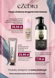 Gazetka promocyjna Dino - Gazetka 41 / 2024 - Gazetka - ważna od 15.10 do 15.10.2024 - strona 64 - produkty: Bell, Maybelline, Rozświetlacz, Szampon, Podkład