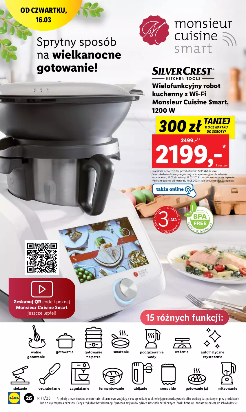 Gazetka promocyjna Lidl - GAZETKA - ważna 16.03 do 18.03.2023 - strona 26 - produkty: Robot