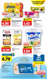 Gazetka promocyjna Lidl - GAZETKA - Gazetka - ważna od 18.03 do 18.03.2023 - strona 23 - produkty: Sok, Ser, Gra, Twaróg, Jaja, Mlekovita, Serek homogenizowany, Serek, Pilos, Tonik, Sokół, Edam, Baton, Batonik twarogowy, Mleko