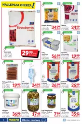 Gazetka promocyjna Makro - [Oferta promocyjna] Dostawy - Gazetka - ważna od 22.08 do 22.08.2022 - strona 6 - produkty: Majonez, Sałatka, Oliwki zielone, Sos, Sos do pizzy, Oliwki, Papryka, Truskawki, Szarlotka, Lody, Sałat, Majonez sałatkowy, Papryka jalapeño, Mango, Pomidory, Pomidory krojone