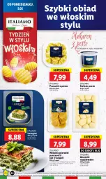 Gazetka promocyjna Lidl - GAZETKA - Gazetka - ważna od 07.02 do 07.02.2024 - strona 28 - produkty: Mozzarella, Ser, Gnocchi, Burrata, Pesto, Lasagne