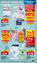 Gazetka promocyjna Lidl - GAZETKA - Gazetka - ważna od 07.02 do 07.02.2024 - strona 59 - produkty: Makijaż, Sól, Gra, Aquafresh, Schauma, Szampon, Gillette, Sól do kąpieli, Olej