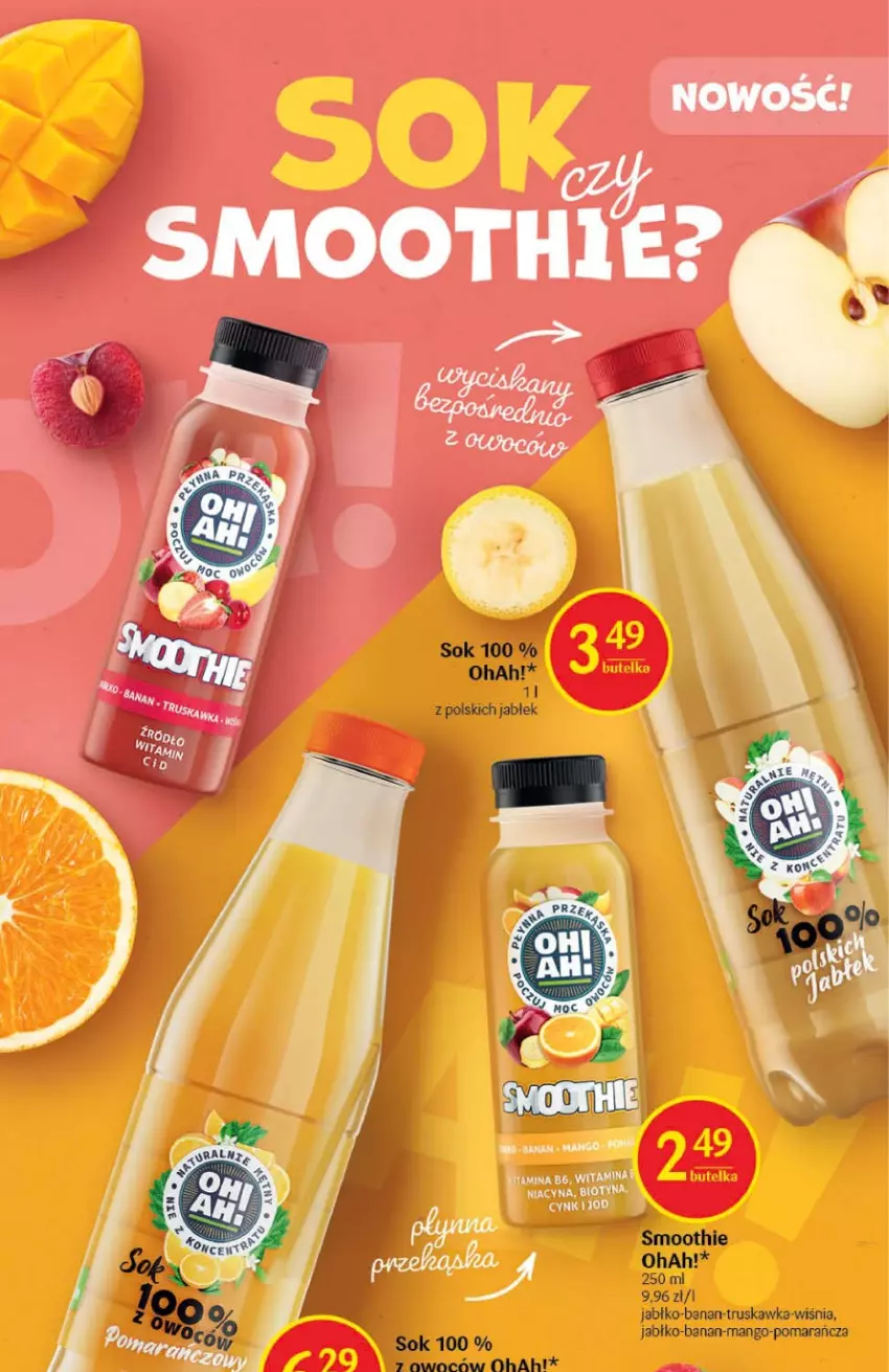 Gazetka promocyjna Delikatesy Centrum - Gazetka DC46 - ważna 24.11 do 30.11.2022 - strona 24 - produkty: Smoothie