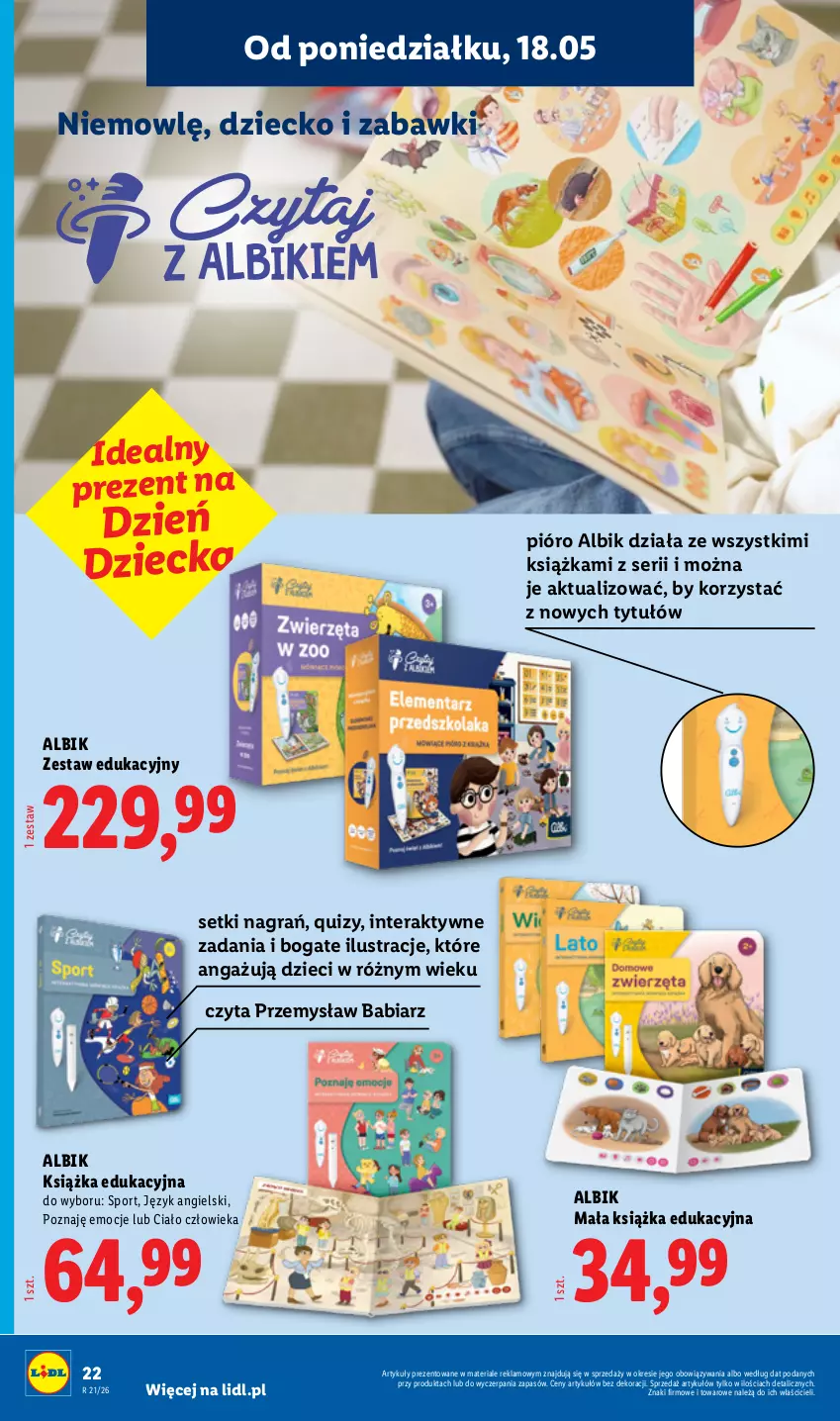 Gazetka promocyjna Lidl - Katalog ważny od 18.05 - ważna 18.05 do 23.05.2026 - strona 24 - produkty: Dzieci, Gra, Książka, Por, Quiz, Ser, Sport, Tera