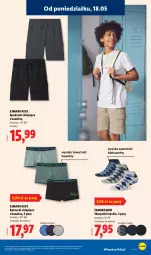 Gazetka promocyjna Lidl - Katalog ważny od 18.05 - Gazetka - ważna od 23.05 do 23.05.2026 - strona 15 - produkty: Sok, Ser, Karp, Skarpetki, Bokserki