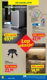 Gazetka promocyjna Lidl - Katalog ważny od 18.05 - Gazetka - ważna od 23.05 do 23.05.2026 - strona 36 - produkty: Mop, Gra, Ivar, Oczyszczacz powietrza, Lampa sufitowa, Lampa