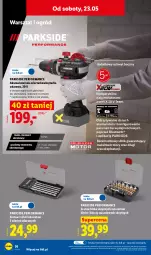 Gazetka promocyjna Lidl - Katalog ważny od 18.05 - Gazetka - ważna od 23.05 do 23.05.2026 - strona 44 - produkty: Parkside, Ser, Gra, Akumulatorowa wiertarkowkrętark, Wiertarkowkrętarka, Tarka, Wkręt, Wkrętarka, Ogród, Akumulator
