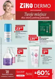 Gazetka promocyjna Ziko - Gazetka Ziko Dermo - Gazetka - ważna od 12.08 do 12.08.2026 - strona 1 - produkty: Top, Por, Inka, Dezodorant, Krem do rąk, Dermedic, Klorane, Ziaja, Nuxe, Mydło, Apteka, Fa