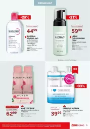 Gazetka promocyjna Ziko - Gazetka Ziko Dermo - Gazetka - ważna od 12.08 do 12.08.2026 - strona 5 - produkty: Makijaż, Woda micelarna, Noż, Gin, Bioderma, Lierac, Płyn micelarny, Dermedic, Tago, Nuxe, Apteka, Woda