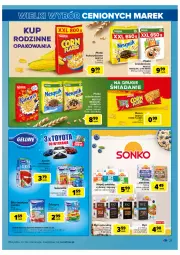 Gazetka promocyjna Carrefour - Gazetka Wielki wybór cenionych marek - Gazetka - ważna od 12.03 do 12.03.2022 - strona 21 - produkty: Corn flakes, Ser, Ryż, Nesquik, Galaretka, Baton, Danio, Cini Minis, Gala, Napój, Ryż naturalny