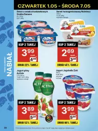 Gazetka promocyjna Delikatesy Centrum - Franczyza DC18 Czwartek - Gazetka - ważna od 07.05 do 07.05.2025 - strona 29 - produkty: Ser, Gra, Danone, Zott, Bell, Jogurt, Serek homogenizowany, Serek, Bella, Deser, Jogobella, Jogurt pitny, Miecz