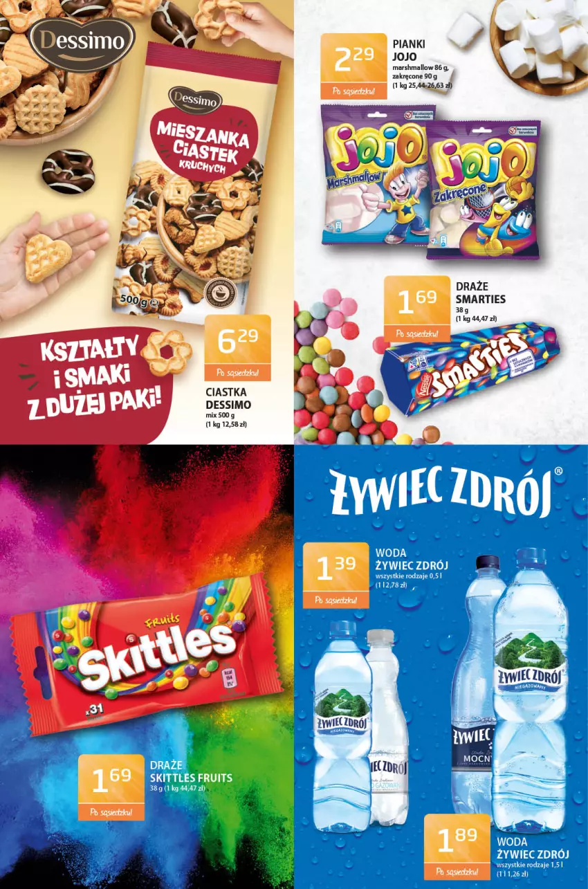 Gazetka promocyjna ABC - Gazetka - ważna 04.01 do 17.01.2022 - strona 5 - produkty: Ciastka, Mars, Woda