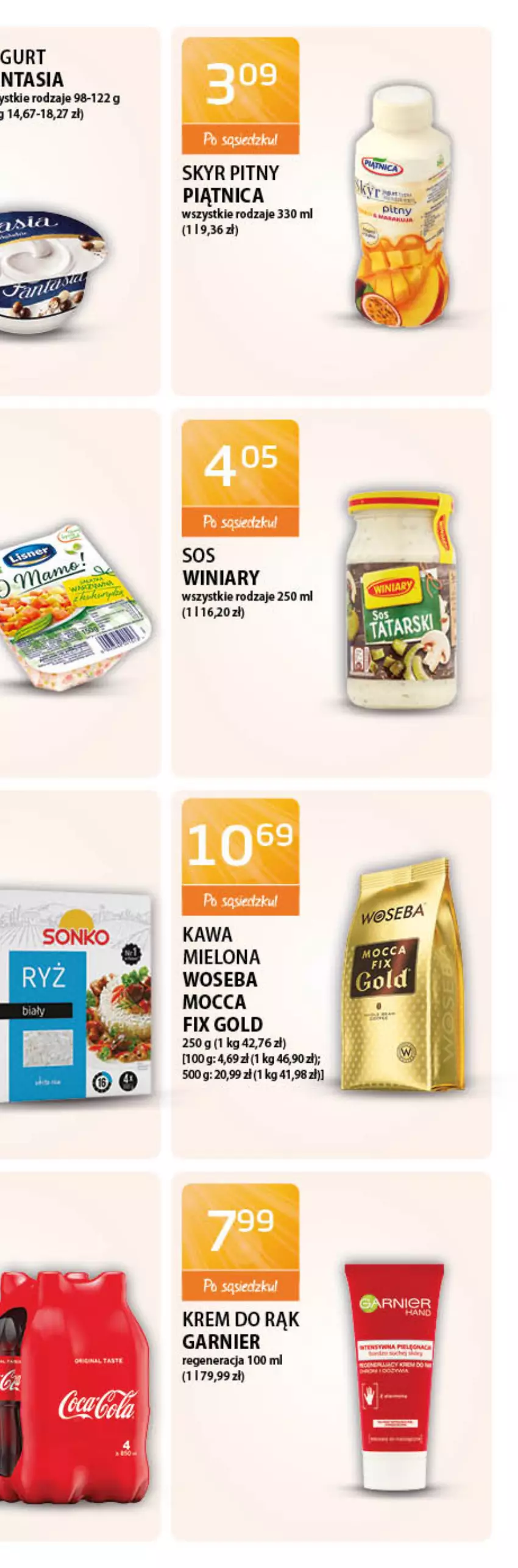 Gazetka promocyjna ABC - Gazetka - ważna 04.01 do 17.01.2022 - strona 9 - produkty: Garnier, Kawa, Kawa mielona, Krem do rąk, Mocca Fix Gold, Piątnica, Winiary, Woseba