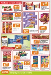 Gazetka promocyjna Gama - Gazetka Gama - Gazetka - ważna od 24.02 do 24.02.2026 - strona 4 - produkty: Goplana, Lubella, Kit Kat, Ciastka, Ser, Orzeszki, Cukier, Bell, LANA, 7 Days, Rogal, Grześki, Czekolada, Popcorn, Baton, Bella, Felix, Cukierki, Orzeszki ziemne, Gala, Biszkopty, Milka