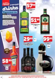 Gazetka promocyjna Topaz - Gazetka - Gazetka - ważna od 15.03 do 15.03.2026 - strona 12 - produkty: Ciastka, Sok, Por, Jagermeister, Cytryny, Plasterki, Fanta, Kokos, Likier, Aperol, Fa