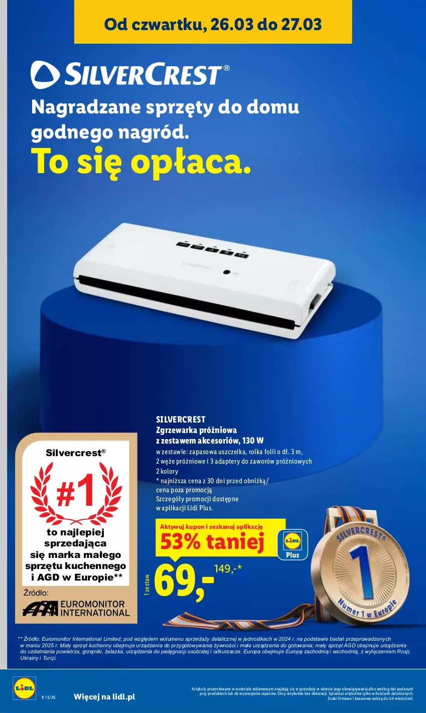 Gazetka promocyjna Lidl - Katalog ważny od 23.03 - ważna 23.03 do 29.03.2026 - strona 34 - produkty: Gra, Grzejnik, Monitor, Odkurzacz, Odkurzacze, Silvercrest, Warka