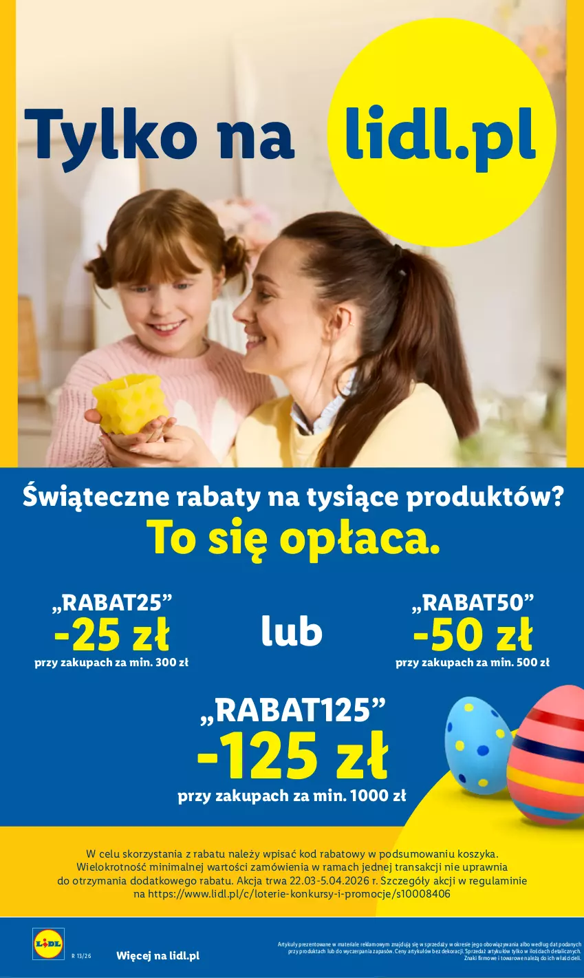 Gazetka promocyjna Lidl - Katalog ważny od 23.03 - ważna 23.03 do 29.03.2026 - strona 40 - produkty: Kosz, Rama, Tran