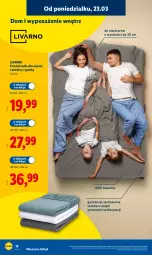 Gazetka promocyjna Lidl - Katalog ważny od 23.03 - Gazetka - ważna od 29.03 do 29.03.2026 - strona 12 - produkty: Sok, Ivar, Materac, Prześcieradło, Tera