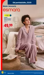 Gazetka promocyjna Lidl - Katalog ważny od 23.03 - Gazetka - ważna od 29.03 do 29.03.2026 - strona 18 - produkty: Moda, Piżama