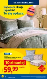 Gazetka promocyjna Lidl - Katalog ważny od 23.03 - Gazetka - ważna od 29.03 do 29.03.2026 - strona 2 - produkty: Ivar, Pościel